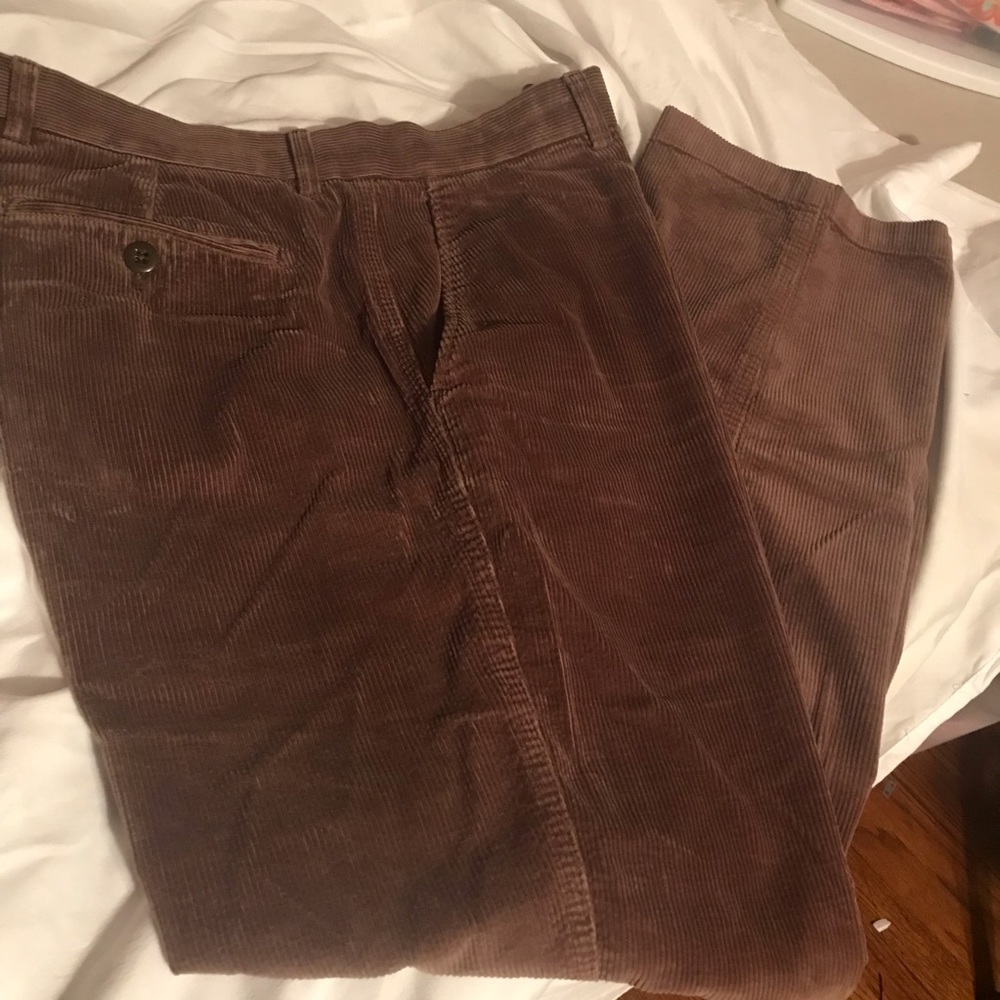 Daniel Cremieux Brown Corduroy Men’s 35W 30L, EUC